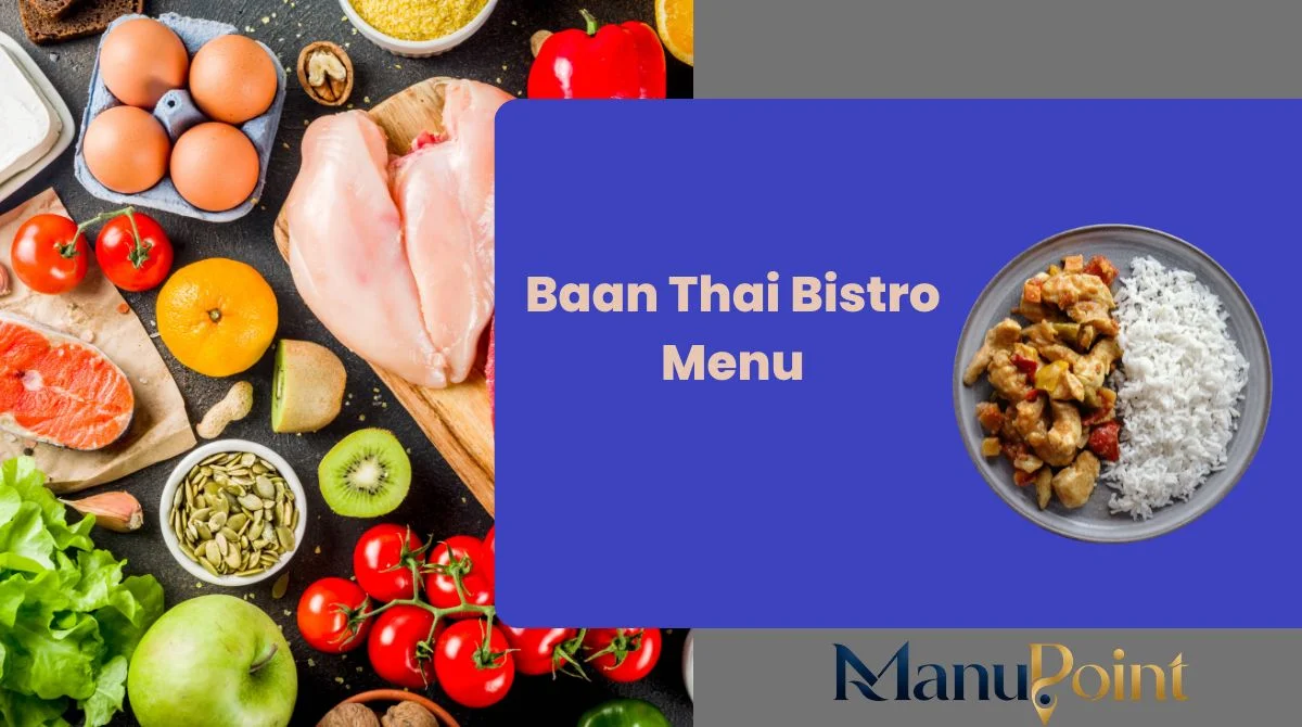 Baan Thai Bistro Menu