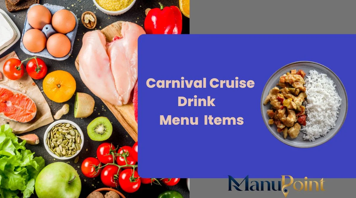 Carnival Cruise Drink Menu Items
