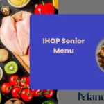 IHOP Senior Menu
