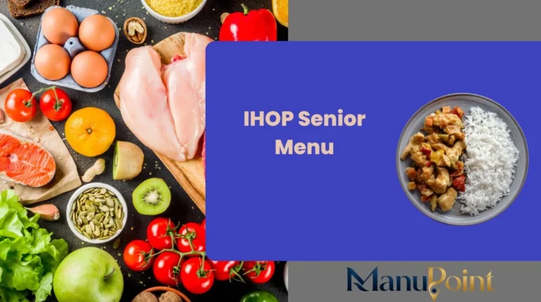 IHOP Senior Menu