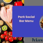 Park Social Bar Menu