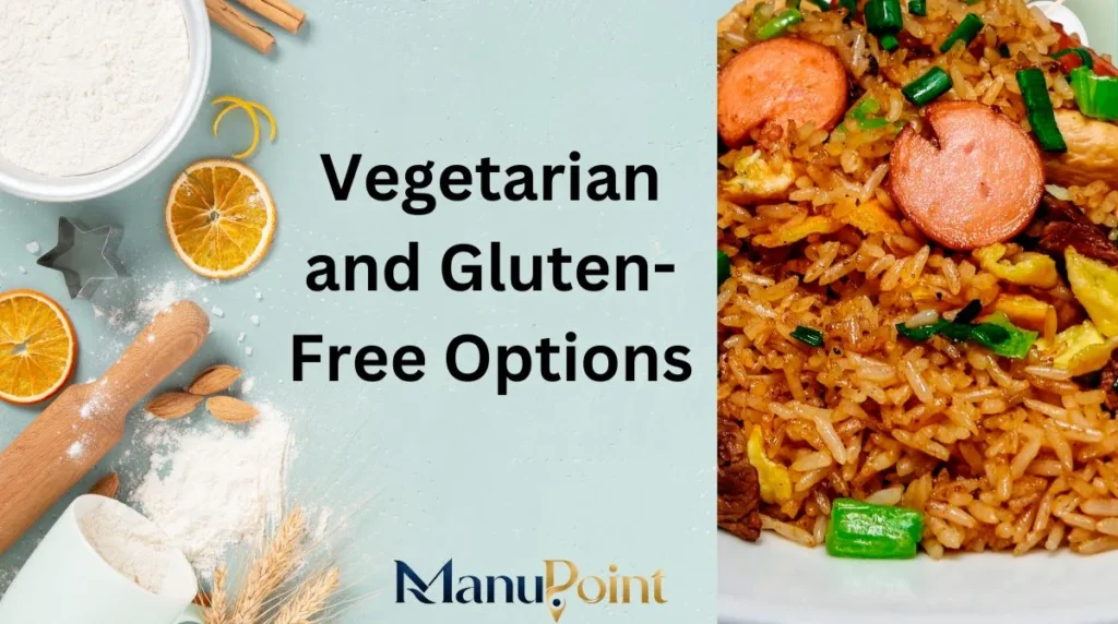 Vegetarian and Gluten-Free Options